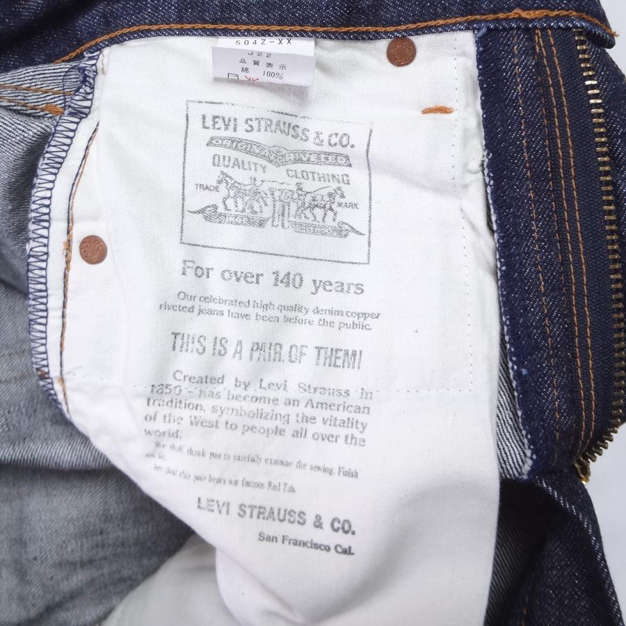 Levi's VINTAGE CLOTHING リーバイス 日本製 504Z ジーンズ Levi's VINTAGE CLOTHING リーバイス 日本製 504Z ジーンズ