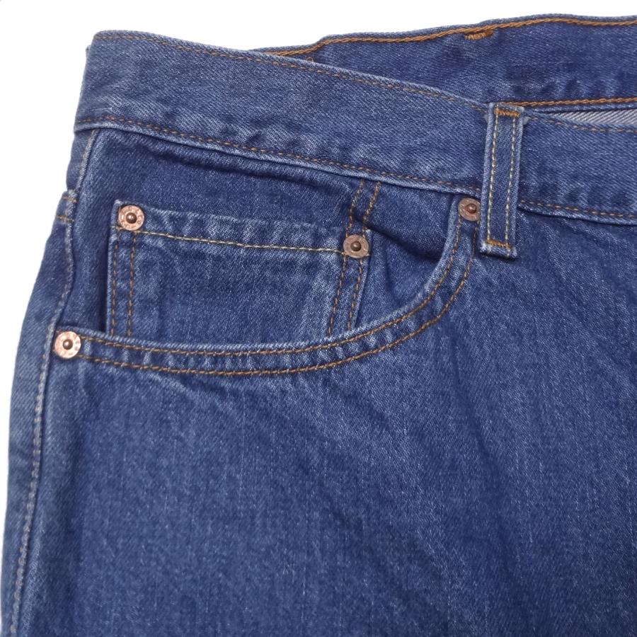リーバイス505_38インチ　濃紺　ビッグサイズ ビッグサイズ Levi's リーバイス 505 ブラック デニムパンツ