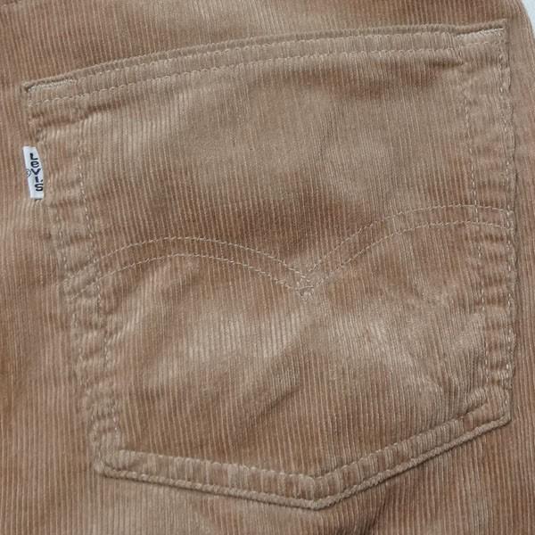 リーバイス ジーンズ 529 Levi's コーデュロイ W29 キャメル カーキ 日本製 Levi's（リーバイス） ジーンズ 529 Levi's コーデュロイ W29 キャメル