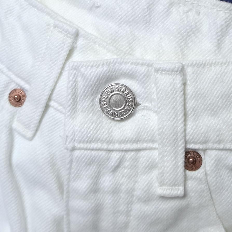 Levi's リーバイス 日本製 ホワイト 白 スリム 603 W26インチ Levi's リーバイス 日本製 ホワイト 白 スリム 603 W26インチ
