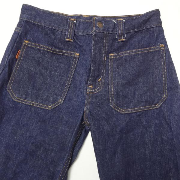 リーバイス ビンテージ ジーンズ ベルボトム フレアー ラッパ LEVI'S W29インチ ブルー 爆買_5