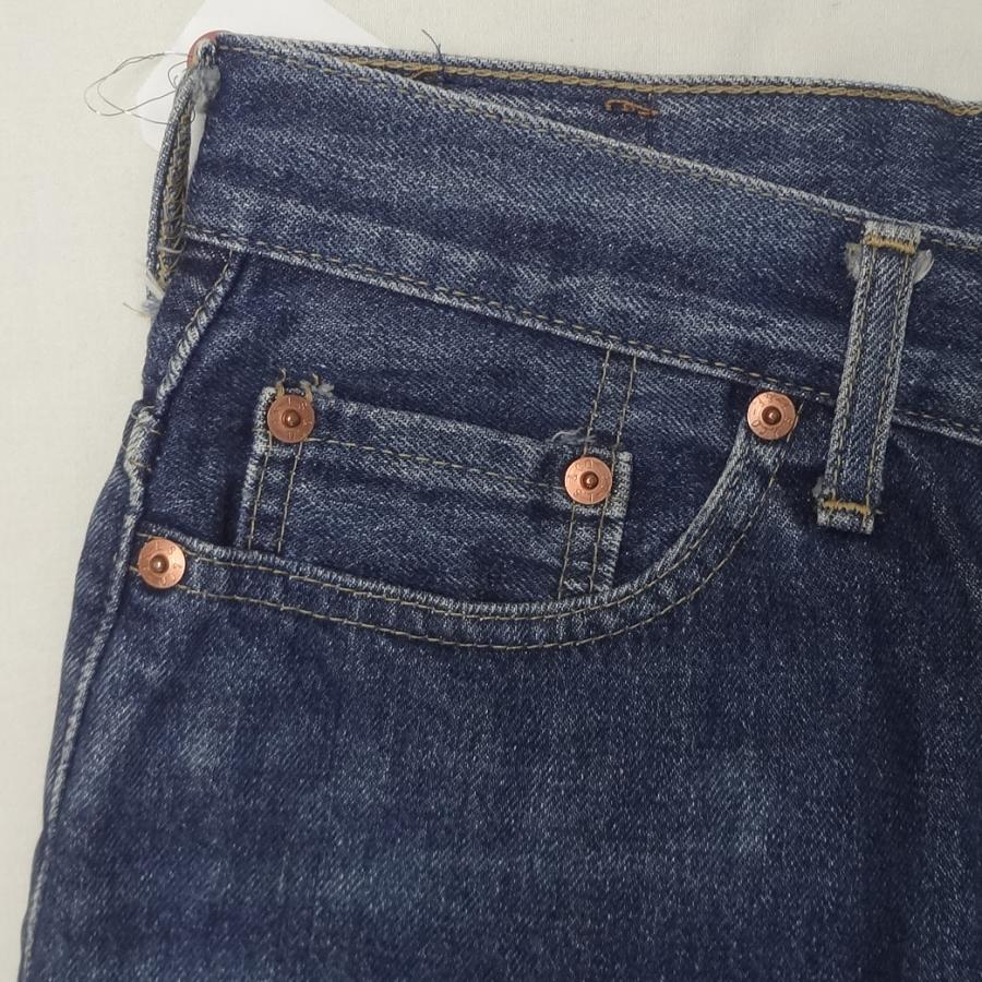 W30インチ 11号 リーバイス レディース W701 赤耳デニム LEVI'S ダメージジーンズ｜kaneko｜13