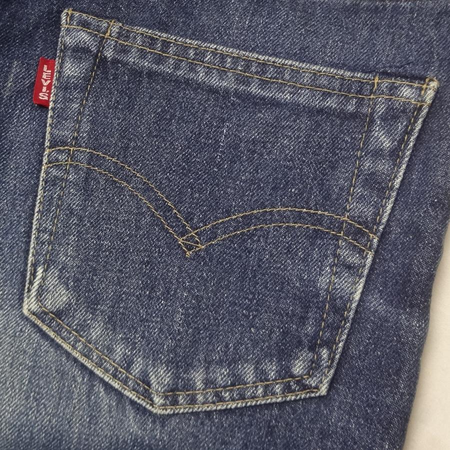 W30インチ 11号 リーバイス レディース W701 赤耳デニム LEVI'S ダメージジーンズ｜kaneko｜15