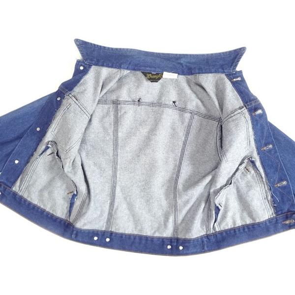 【Wrangler】ヴィンテージデニムジャケット Wrangler 古着 90年代 ラングラー デニムボアジャケット USA製