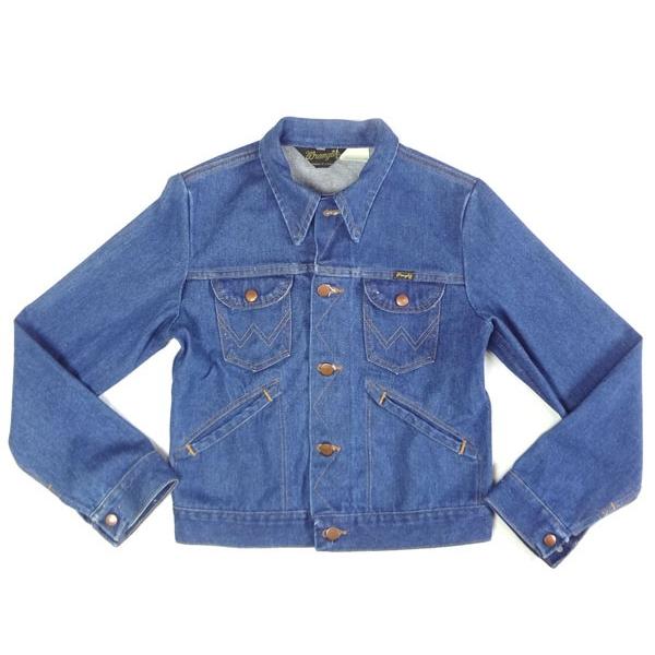 ラングラー　ジージャン　ライトブルーデニムジャケット　Lサイズ Wrangler ラングラー ジージャン 古着 デニムジャケット