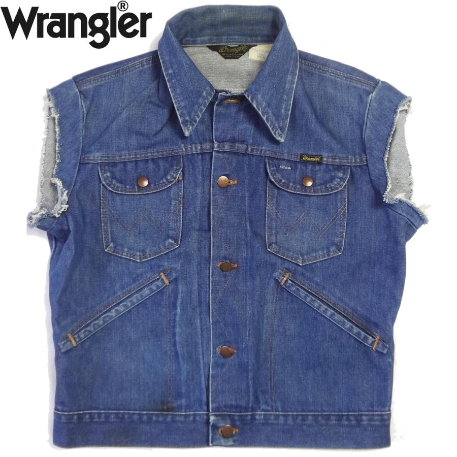 Wrangler ラングラー 米国製 USA製 ジージャン Gベスト 40 L Wrangler ラングラー 米国製 USA製 ジージャン Gベスト 40 L