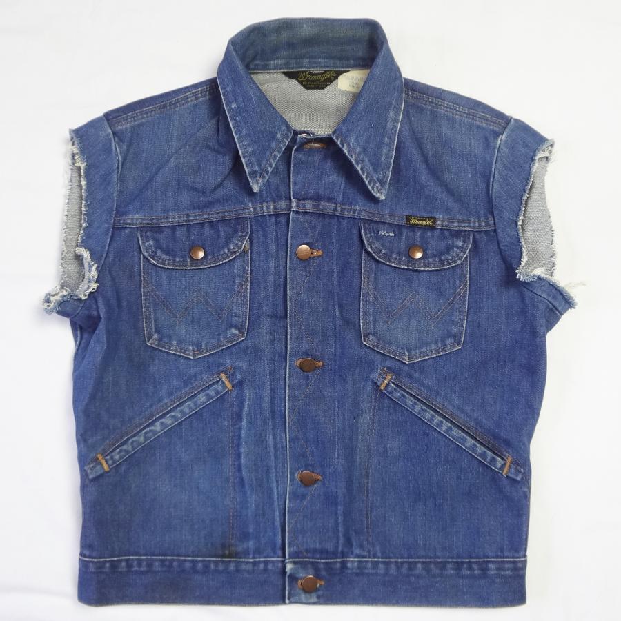 Wrangler ラングラー 米国製 USA製 ジージャン Gベスト 40 L Wrangler ラングラー 米国製 USA製 ジージャン Gベスト 40 L
