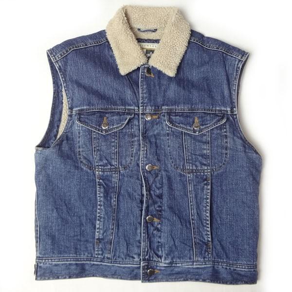 Wrangler（ラングラー） ジーンズ デニムベスト メンズ 大きいサイズ 