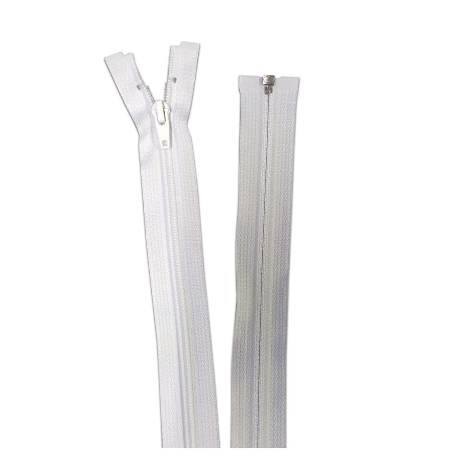 YKK コイルオープンファスナー CFOR-456 DA 150cm 501 白 介護