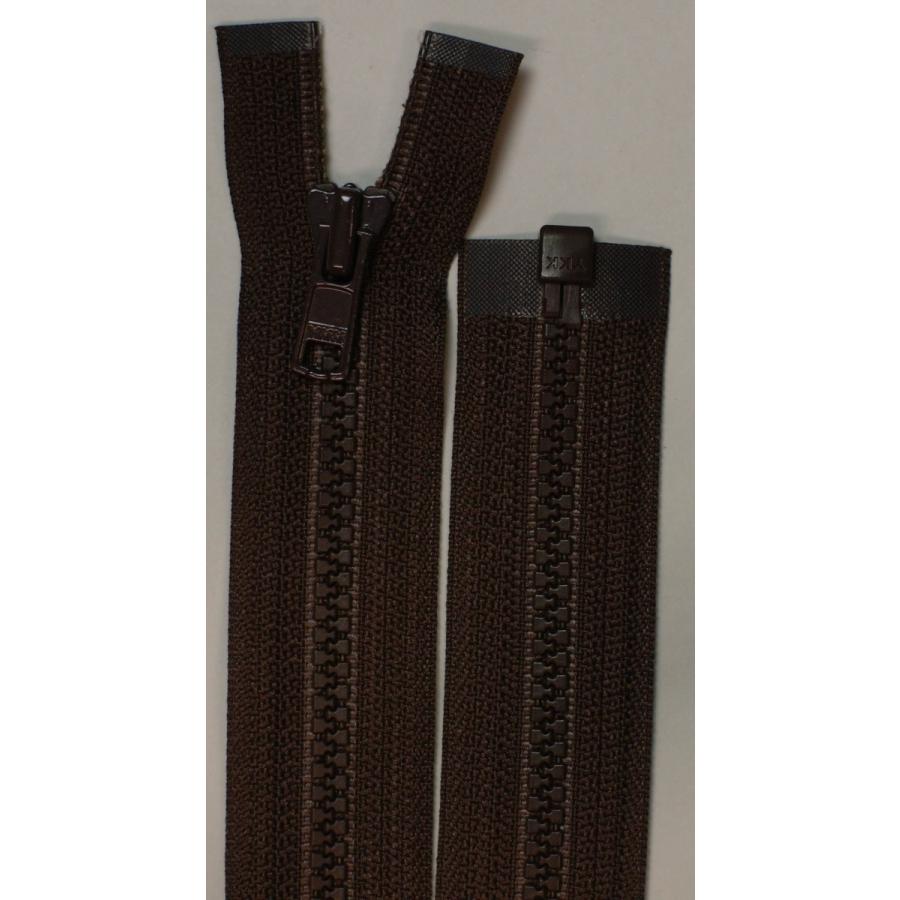 ひでさん専用　縦135.0 横97.0 左右下ファスナー有、上無し YKK ビスロンオープンファスナー 4VSDA 70cm 570 茶 : 毛糸と手芸の