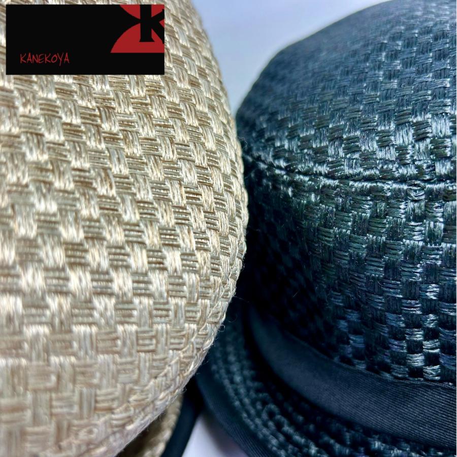 ポークパイハット バスケット編みポークパイハット 大きいサイズ ポークパイハット