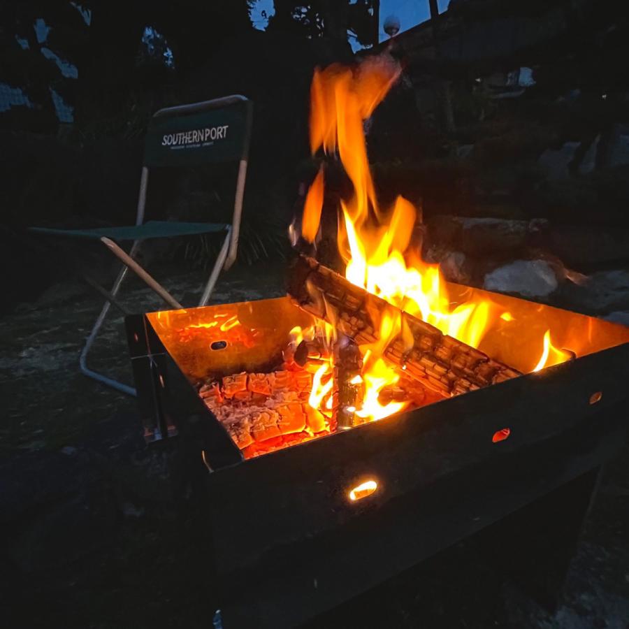 焚き火台 ベースキット 野燗炉 バーベキューコンロ マルチ キャンプ