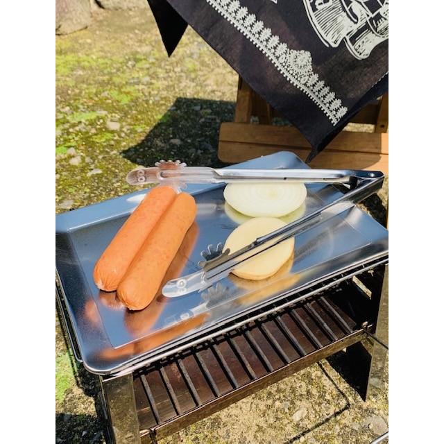 CAPTAIN STAG（キャプテンスタッグ） 極厚鉄板B5とステンレス製蓋 お得