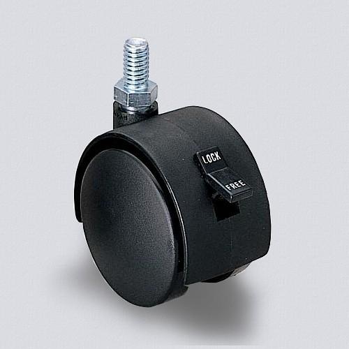 双輪 キャスター LAMP スガツネ BR-25N3S「スガツネ製品ならカネマサ