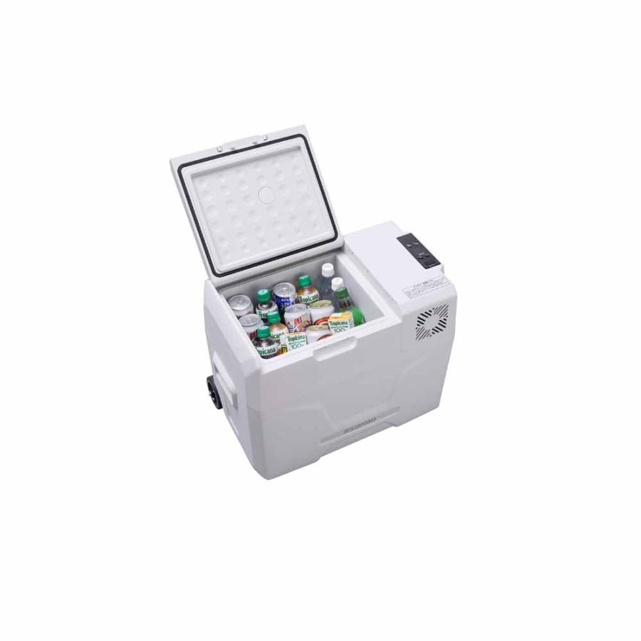 ポータブル冷蔵冷凍庫 40L アイリスオーヤマ IRIS IPD-4B-W ホワイト