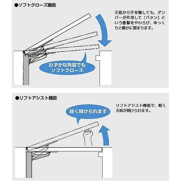 スガツネ 重量用リフトアシストダンパー LAMP LADH-35 最大モーメント
