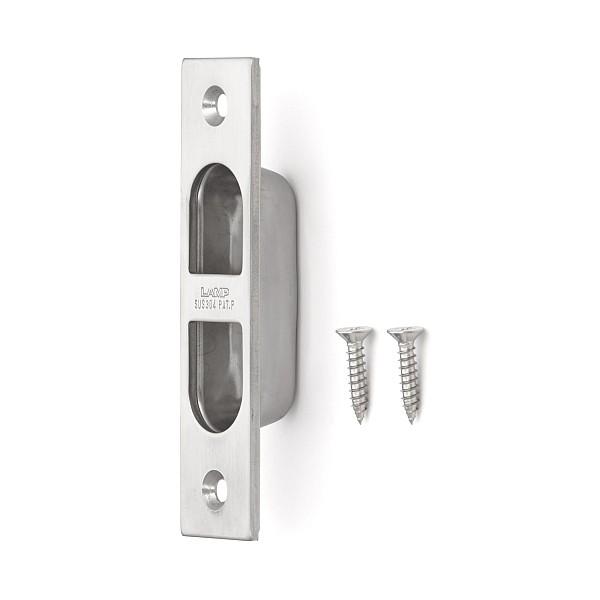 ステンレス鋼製引戸木口埋込引手 YK-W100 スガツネ LAMP 堀込ハンドル