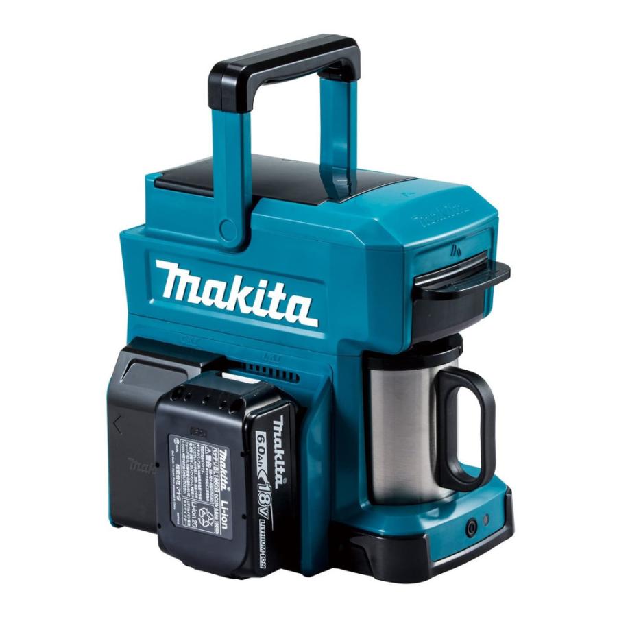 純正品) 充電式コーヒーメーカー マキタ Makita CM501DZ カラー：青