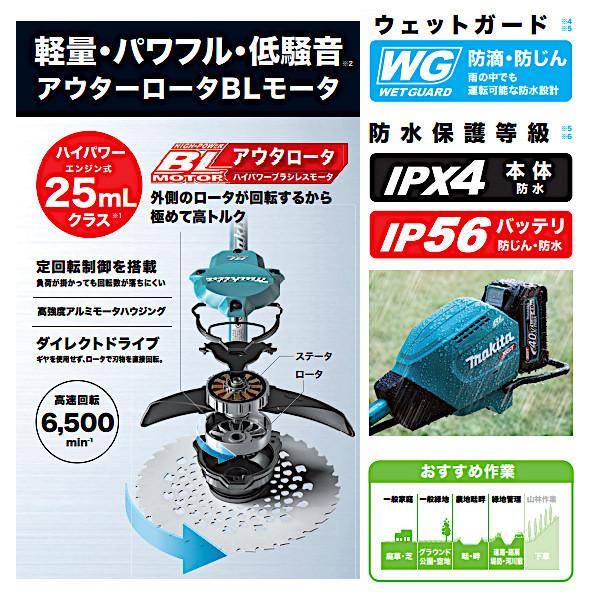 純正品) 充電式草刈機 ループハンドル マキタ MUR003GZ 本体のみ 純正品) 充電式草刈機 ループハンドル マキタ MUR003GZ 本体のみ