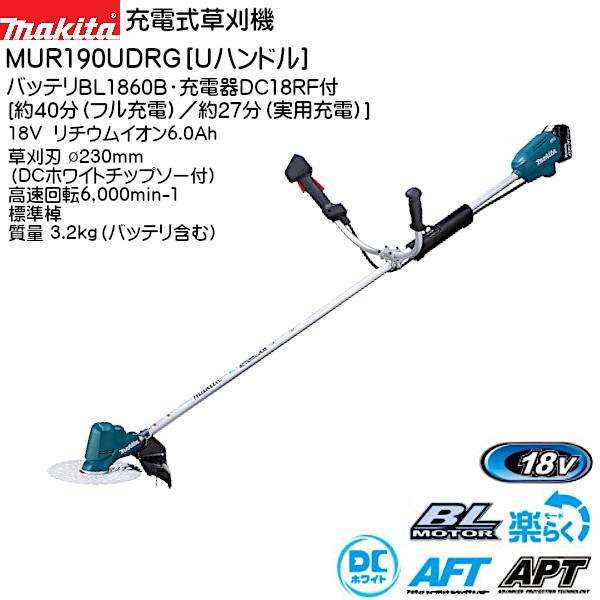 マキタ（makita） (純正品) 充電式草刈機 MUR190UDRGUハンドル 