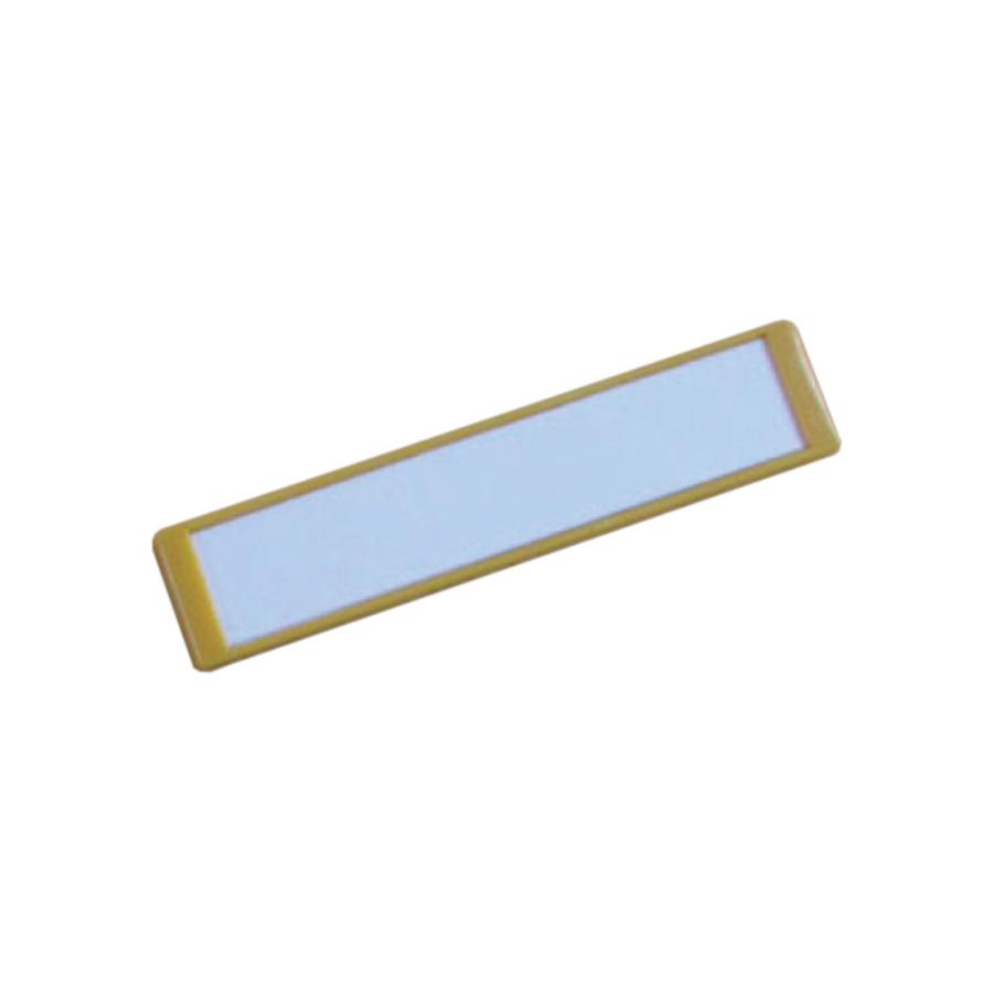 ネームプレート 皿穴付 野口ハードウェア GK-15 ベージュ ABS樹脂