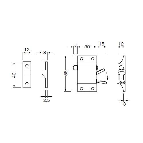 カーロック BEST No.487 黄銅磨き (上げ下げ窓用) : カネマサかなものe