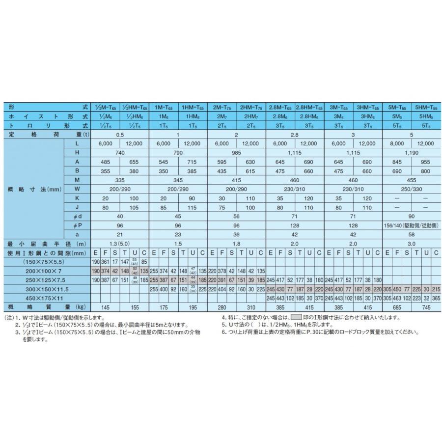 日立（HITACHI） 50000-469 ホイスト 2.8HM-T65 Vシリーズ 高機能