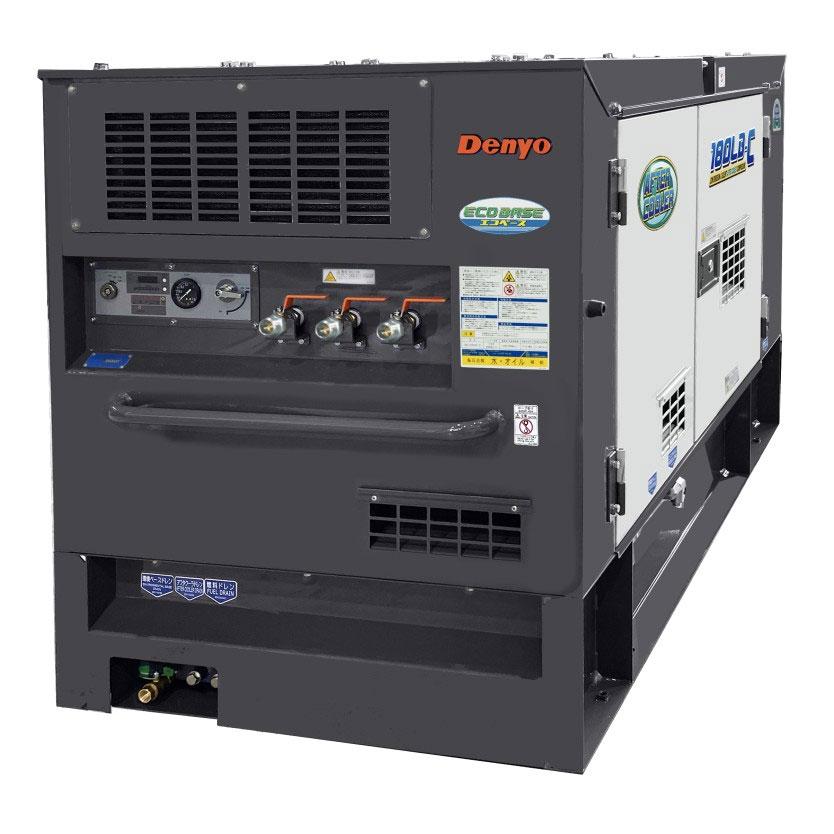デンヨー 50000-498 (送料無料) エンジンコンプレッサー DAS-180LBE-C 