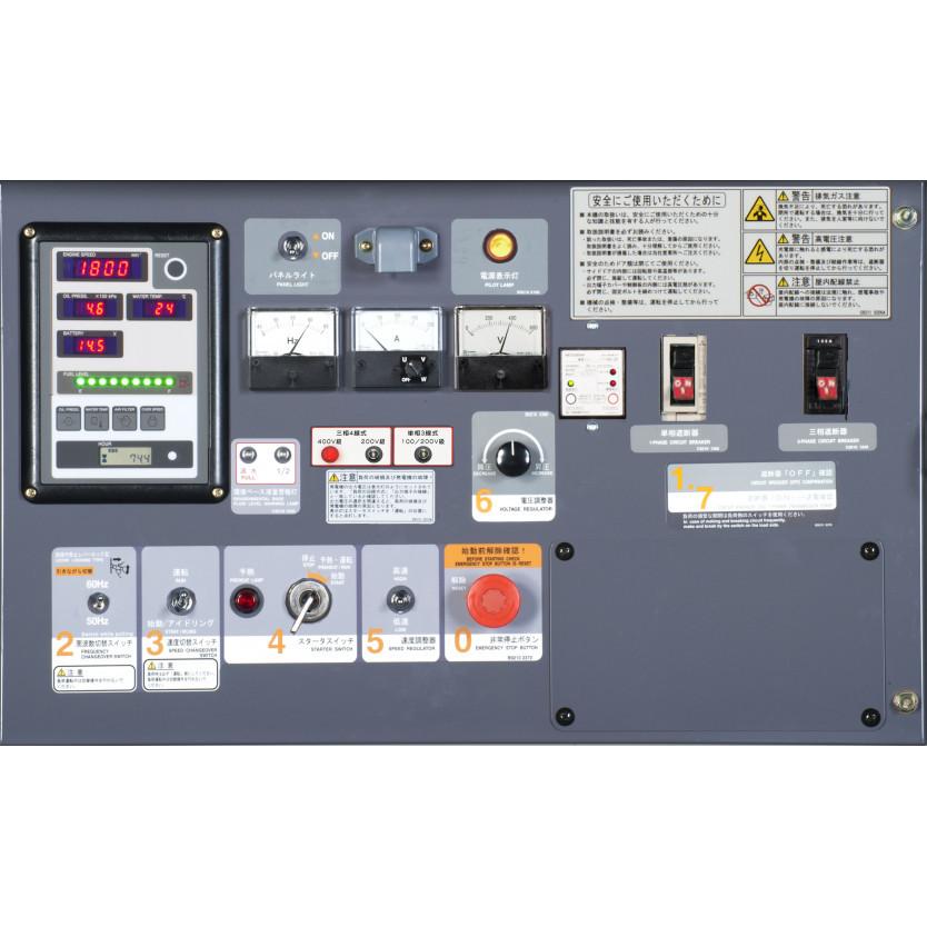 デンヨー 50000-751 (送料無料) エンジン発電機 DCA-60LSIB 三相4線式