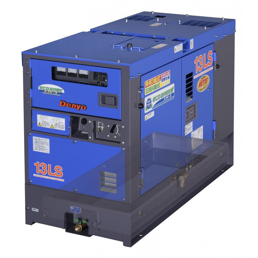 デンヨー 50000-763 (送料無料) エンジン発電機 DCA-13LSYE 三相4線式