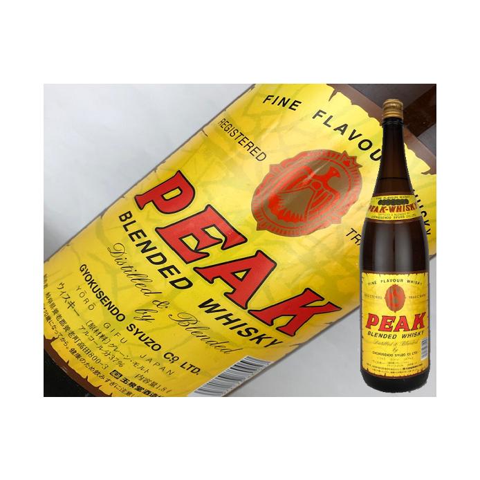 玉泉堂酒造 ピークウイスキー 1.8L : 金二商事 - 通販 - Yahoo