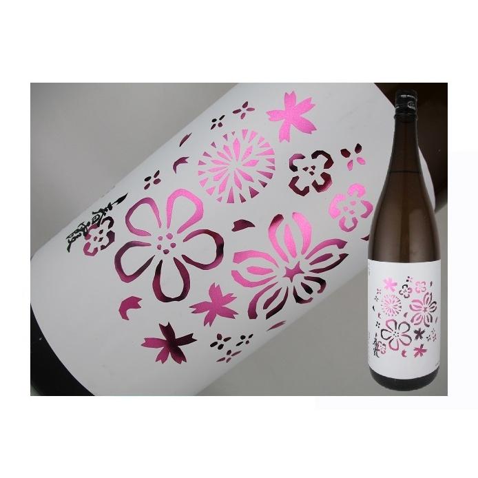 日本酒 秋田県 春霞 花ラベル 純米酒 1.8L : 金二商事 - 通販 - Yahoo
