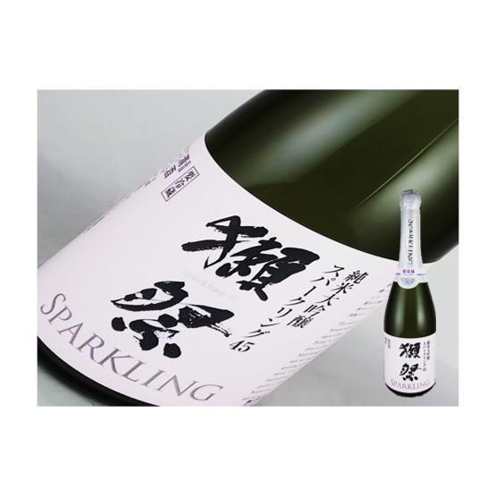 日本酒　山口県　獺祭　発泡にごり酒スパークリング45　360ml | 獺祭