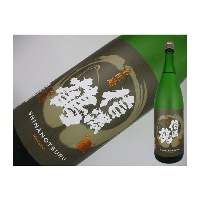 日本酒　長野県　信濃鶴　純米大吟醸49　名田造　1.8L | 