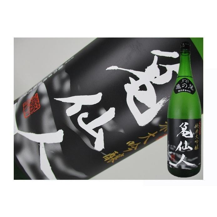 くどき上手 日本酒 山形県 純米大吟醸 亀仙人 40% 1.8L : 金二商事