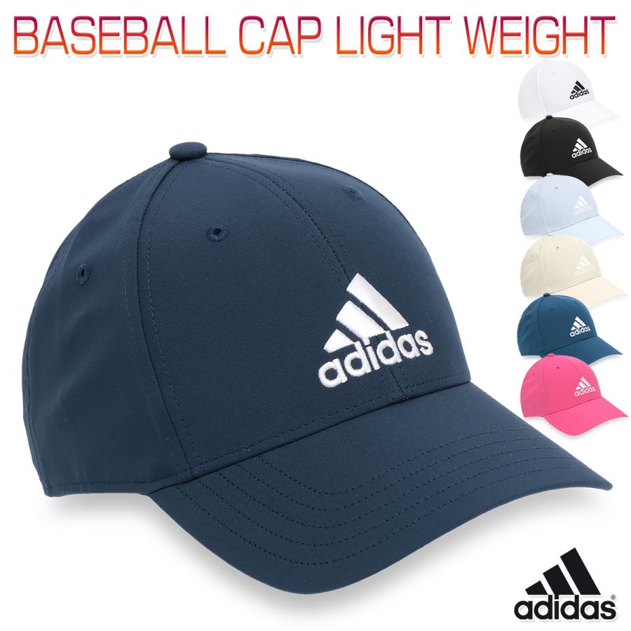 アディダス キャップ ベースボールキャップ 帽子 ランニング ジョギング ウォーキング メンズ レディース 男女兼用/BASEBALL CAP LIGHT WEIGHT 25607｜kanerin