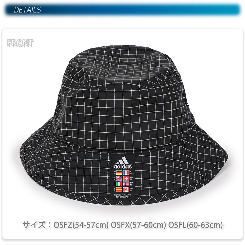 adidas（アディダス） バケットハット 帽子 ハット 日よけ レジャー
