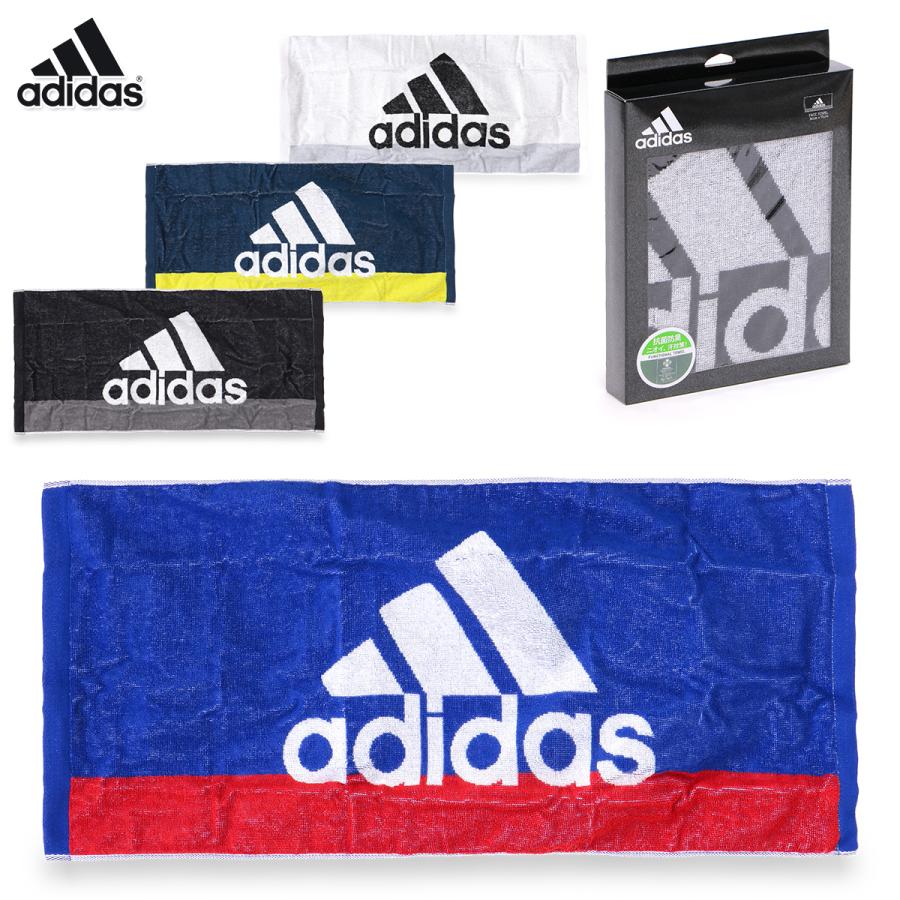 adidas（アディダス） タオル フェイスタオル 綿 抗菌 防臭 コットン