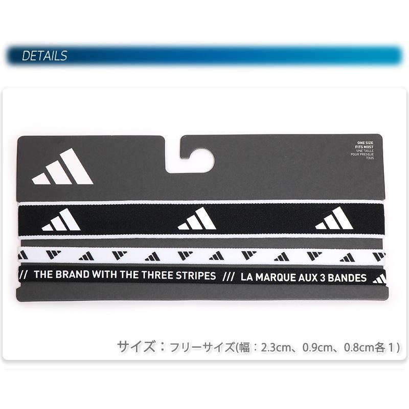 adidas（アディダス） 3PP ヘッドバンド NEW メンズ/レディース ヘア