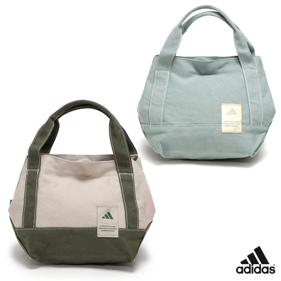 adidas（アディダス） トートバッグ ミニ スモール 小さい キャンバス