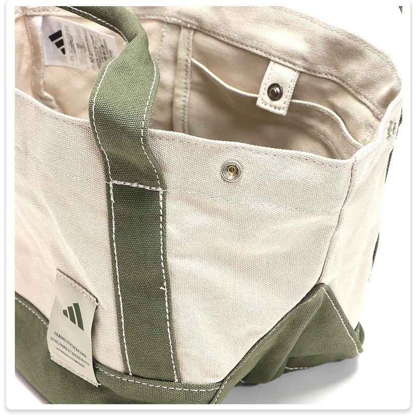 adidas（アディダス） トートバッグ ミニ スモール 小さい キャンバス