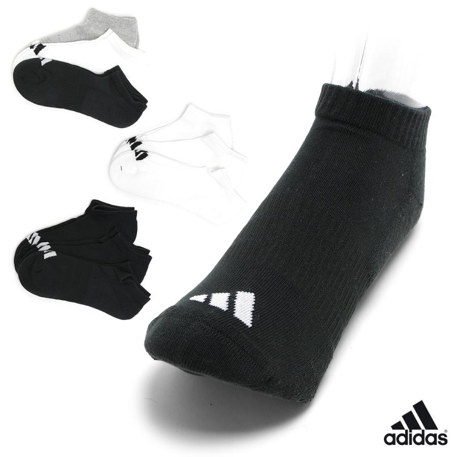 adidas（アディダス） ソックス 靴下 3足組 3足セット アンクル