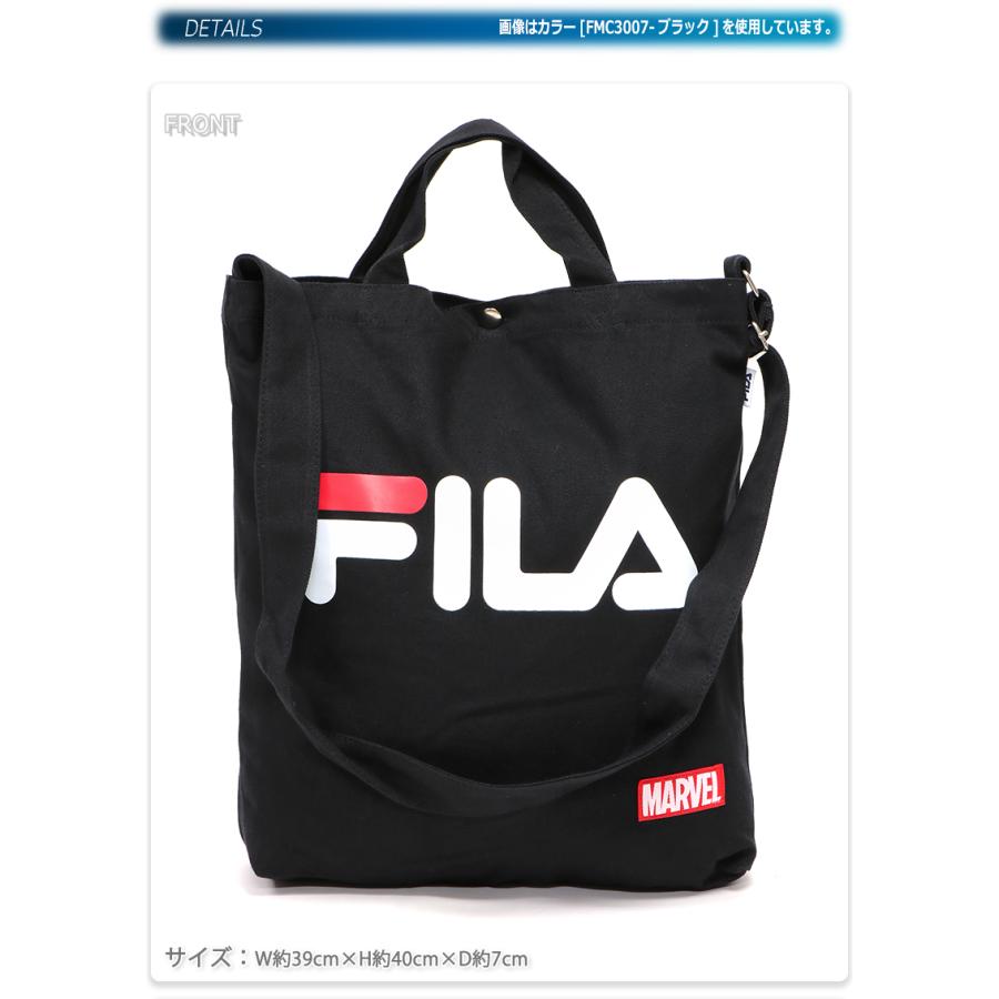 FILAのトートバッグ売ります。 FILA帆布片側あおり仕様のシンプルトートバッグ（A4対応） 通販