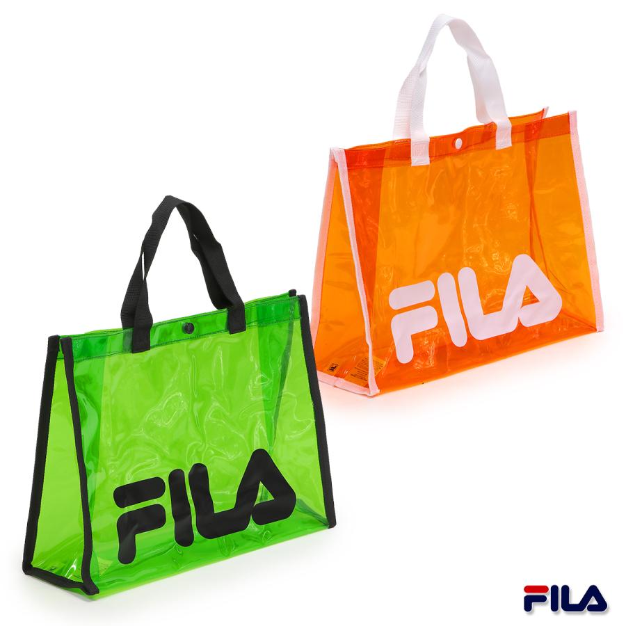 FILA（フィラ） スイムバッグ ビニールバッグ ビーチバッグ プール
