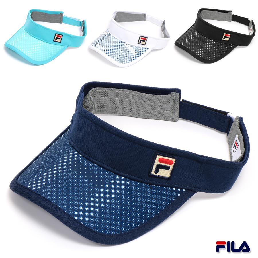 FILA フィラ サンバイザー レディース/ウィメンズ/女性用 ブラック