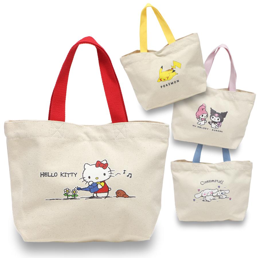 sanrio（サンリオ） トートバッグ ミニ キャンバス ポケモン
