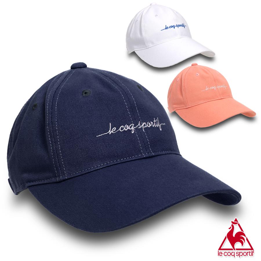 le coq sportif（ルコックスポルティフ） キャップ つば長 綿
