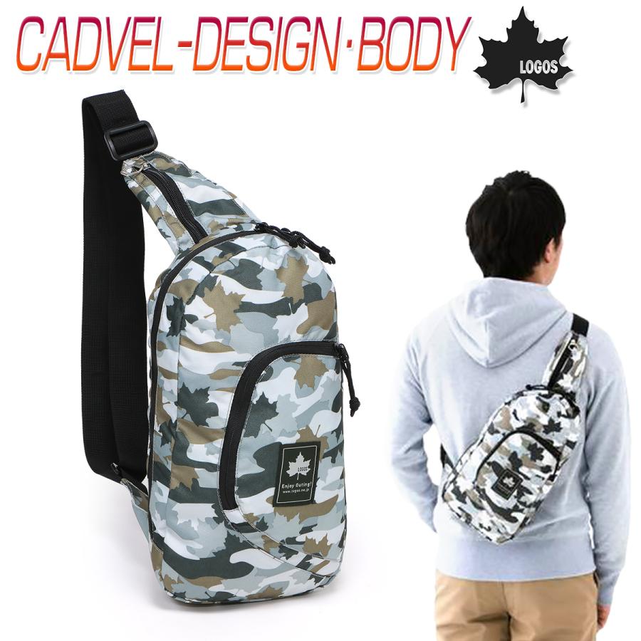 ロゴス ワンショルダーバッグ ボディバッグ 斜め掛け 迷彩 カモフラージュ メンズ レディース 男女兼用 Cadvel Design Body No Lo Kanerin 通販 Yahoo ショッピング