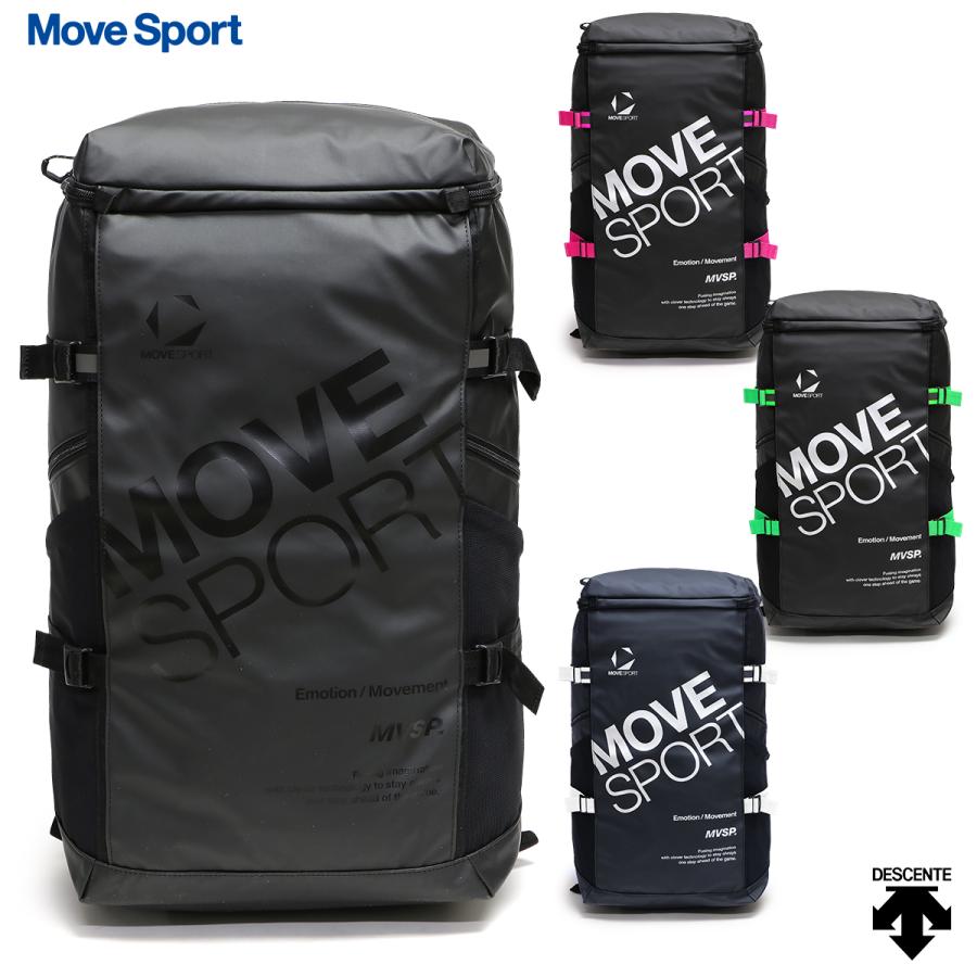 【決まりました!】DESCENTE スクエアバックパック　 DESCENTE（デサント） リュック 約40L バックパック バッグ MOVESPORT