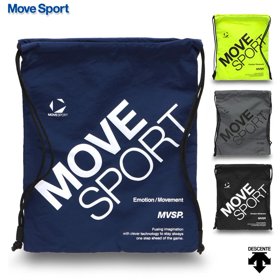 MOVESPORT ムーブスポーツ デサント ナップサック ジムバッグ マルチ